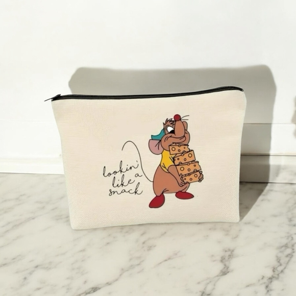 Disney Handbags - Disney Cinderella Gus Gus Makeup Bag Or Pouch